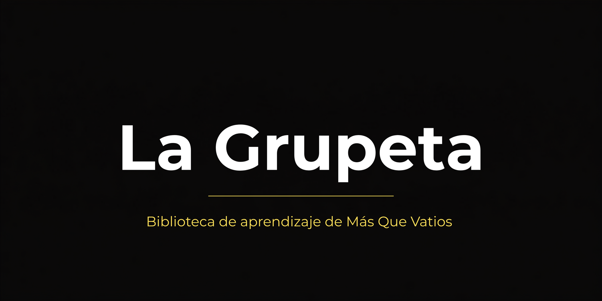 La grupeta de Más Que Vatios